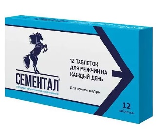 Сементал, таблетки 12 шт БАД