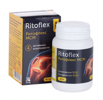 Ритофлекс МСМ (Erzig) Эрциг, таблетки 60шт БАД Ритофлекс МСМ (Erzig) Эрциг, таблетки 60шт БАД