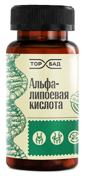 Торбад Альфа-липоевая кислота, капсулы 60шт БАД