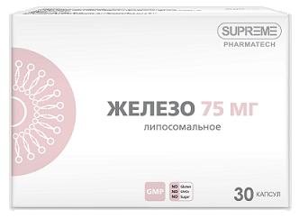 Железо липосомальное, капсулы 30шт БАД