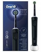 Купить oral-b (орал-би) электрическая зубная щетка vitality pro d103.413.3 тип 3708 с зарядным устройством, тип 3757, черный в Городце