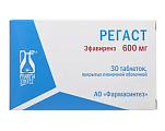 Купить регаст, таблетки, покрытые пленочной оболочкой 600мг, 30 шт в Городце