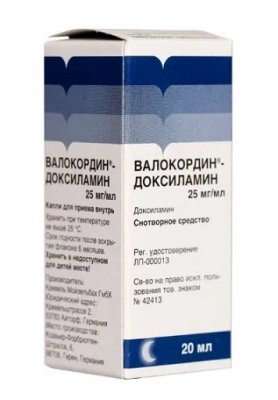 Купить валокордин-доксиламин, капли для приема внутрь 25мг/мл, флакон 20мл в Городце