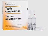Купить тестис композитум, раствор для внутримышечного и подкожного введения гомеопатический 2,2мл, ампулы 5шт в Городце
