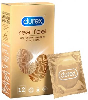 Купить дюрекс презервативы real feel №12 (ссл интернейшнл плс, таиланд) в Городце