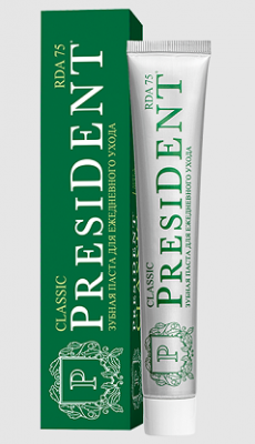 Купить президент (president) зубная паста классик, 100мл в Городце