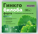 Купить гинкго билоба+глицин+витамин в6 bioforte, капсулы массой 240мг 30шт бад в Городце