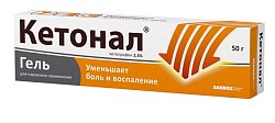 Купить кетонал, гель для наружного применения 2,5%, туба 50г в Городце