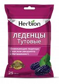 Купить herbion (хербион) леденцы тутовые с маслом эвкалипта и витамином с, 25 шт в Городце