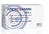 Купить глюкозамин, таблетки, покрытые пленочной оболочкой 750мг, 60шт в Городце