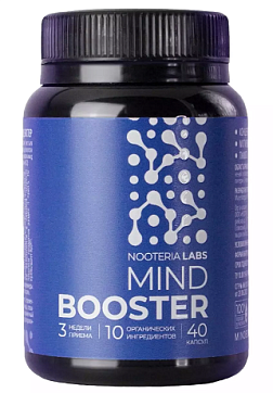 Nooteria Labs (Нутерия Лабс) Mind Booster, капсулы 40шт БАД