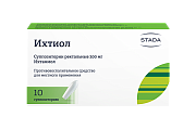 Купить ихтиол, суппозитории ректальные 200мг, 10 шт в Городце