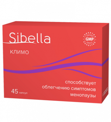 Купить sibella (сибелла) климо, капсулы 200мг, 45 шт бад в Городце