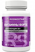 Купить risingstar (рисингстар) витамины форте поливитаминный комплекс для женщин 30+, таблетки, покрытые пленочной оболочкой массой 1,660г 60 шт. бад в Городце