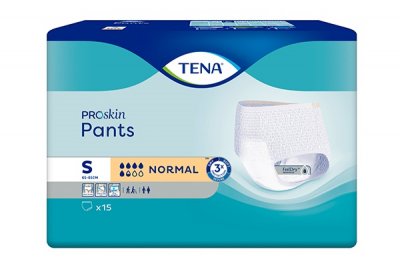 Купить tena proskin pants normal (тена) подгузники-трусы размер s, 15 шт в Городце