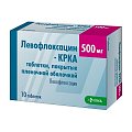 Купить левофлоксацин-крка, таблетки, покрытые пленочной оболочкой 500мг, 10 шт в Городце