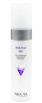 Купить aravia (аравиа) гель для лица очищающий с фруктовыми кислотами ана fruit gel, 250мл в Городце