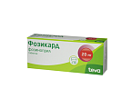 Купить фозикард, таблетки 20мг, 28 шт в Городце