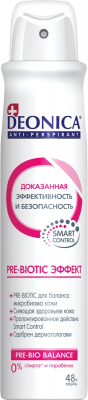 Купить deonica (деоника) дезодорант антиперспирант pre-biotic эффект спрей, 200мл в Городце