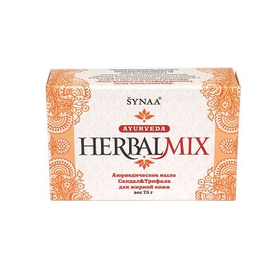 Купить aasha (ааша) herbalmix мыло твердое аюрведическое сандал и трифала, 75г в Городце