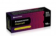 Купить аторвастатин медисорб, таблетки, покрытые пленочной оболочкой 10мг, 60 шт в Городце