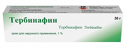 Купить тербинафин, крем для наружного применения 1%, 30 г в Городце