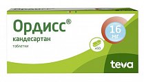 Купить ордисс, таблетки 16м, 60 шт в Городце