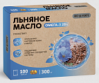 Купить льняное масло bioforte, капсулы 100шт бад в Городце