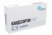 Купить кандесартан, таблетки 8мг, 28 шт в Городце