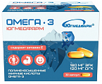 Купить омега-3 югмедфарм, капсулы 30шт бад в Городце