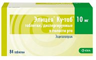 Купить элицея ку-таб, таблетки, диспергируемые 10мг, 84 шт в Городце