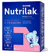 Купить нутрилак (nutrilak) премиум 1 молочная смесь 0-6 месяцев, 300г в Городце