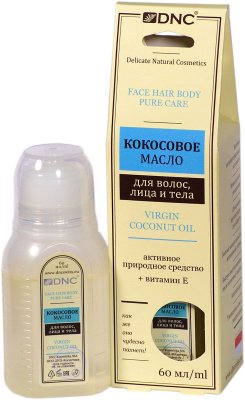 Купить dnc (днц) масло для волос и тела кокосовое 60мл в Городце