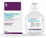Моксифлоксацин-СОЛОфарм, раствор для инфузий 1,6мг/мл, флакон 250мл