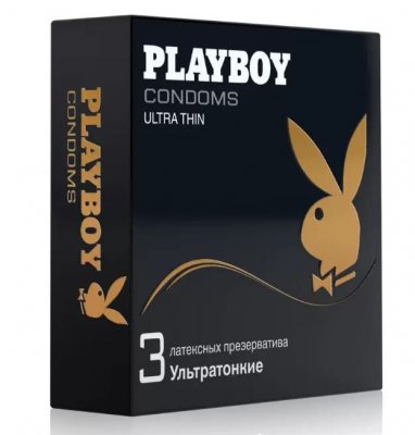 Купить playboy (плейбой) презервативы ультратонкие 3шт в Городце