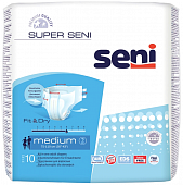Купить seni (сени) подгузники супер медиум 2 10шт в Городце