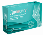 Купить диовенгес, таблетки, покрытые пленочной оболочкой 50мг+450мг, 30 шт в Городце