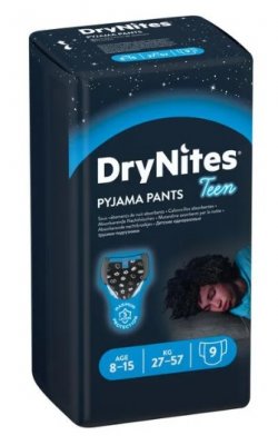 Купить huggies drynites (драйнайтс) трусики одноразовые ночные для мальчиков 8-15 лет, 9 шт в Городце