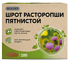 Купить расторопша шрот bioforte, порошок 100г бад в Городце