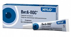 Купить вита-пос, средство смазывающее офтальмологическое, туба 5г в Городце