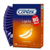 Купить contex (контекс) презервативы lights особо тонкие 18шт в Городце