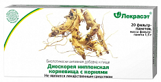 Купить диоскорея ниппонская корневища с корнями, фильтр-пакеты 1,5г 20шт бад в Городце