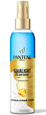 Купить pantene pro-v (пантин) спрей aqua light мгновенное питание, 150 мл в Городце