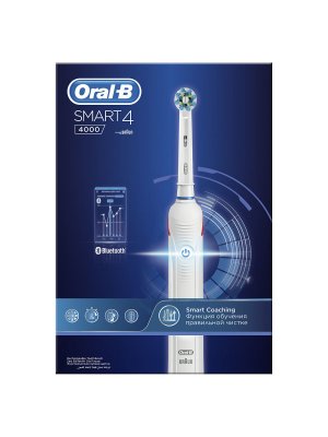 Купить oral-b (орал-би) электрическая зубная щетка smart 4 (4000) в Городце