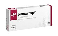 Купить бикситор, таблетки, покрытые пленочной оболочкой 120мг, 10шт в Городце