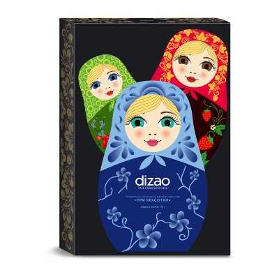 Купить дизао (dizao) подарочный набор масок для лица, шеи и век "три красотки" в Городце