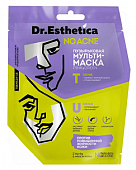Купить dr. esthetica (др. эстетика) no acne мульти-маска пузырьковая pink&green 1шт в Городце