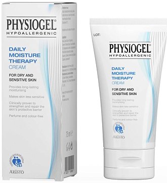 Physiogel (Физиогель) Daily moisture therapy крем для сухой и чувствительной кожи увлажняющий 75 мл