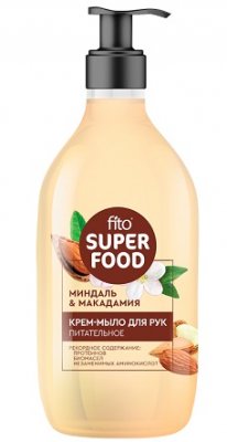 Купить фитокосметик fito superfood крем-мыло для рук жидкое питательное, 520мл в Городце