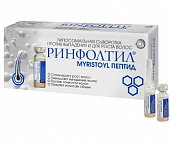 Купить rinfoltil (ринфолтил) myristoyl пептид липосомальная сыворотка против выпадения и для роста волос, 30шт + дозатор, 3шт в Городце